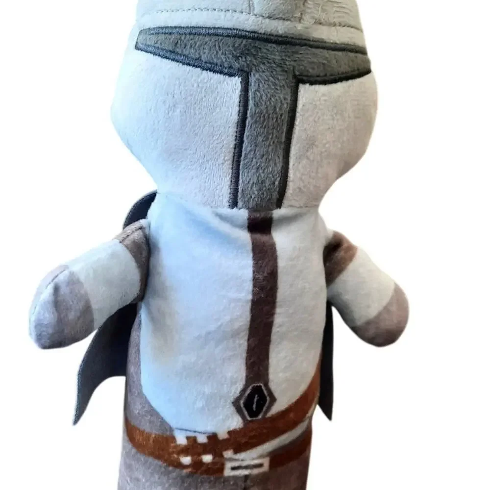 Fetch For Pets Star Wars Mandalorian Mando Bobo Plush Squeaky Dog Toy Large 12